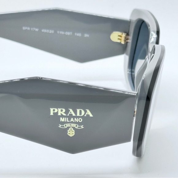 Prada - Sunglasses Symbole PR17WS - Marble Grey / Black, NIB 49-20-145 - Picture 13 of 16